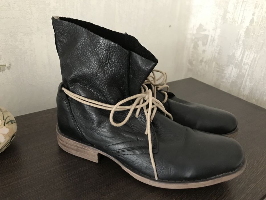 Ботинки демисезонные кожа 39 р.