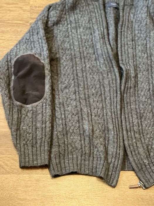 Pulover/ cardigan fermoar Matteo M. alpaca + merino, S/M,