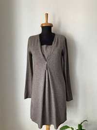 Marc Cain cashmere silk кашмир коприна кашмирена туника пуловер N2 36