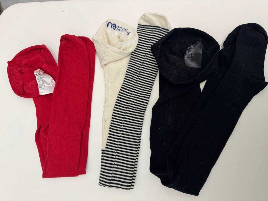 Новые фирменные детские колготки, хлопок, размер 4/6 и 6/8