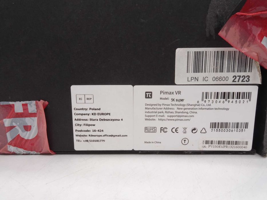 Pimax 5K Super VR ochelari inteligenți 180Hz ultra-  PCVR 3D