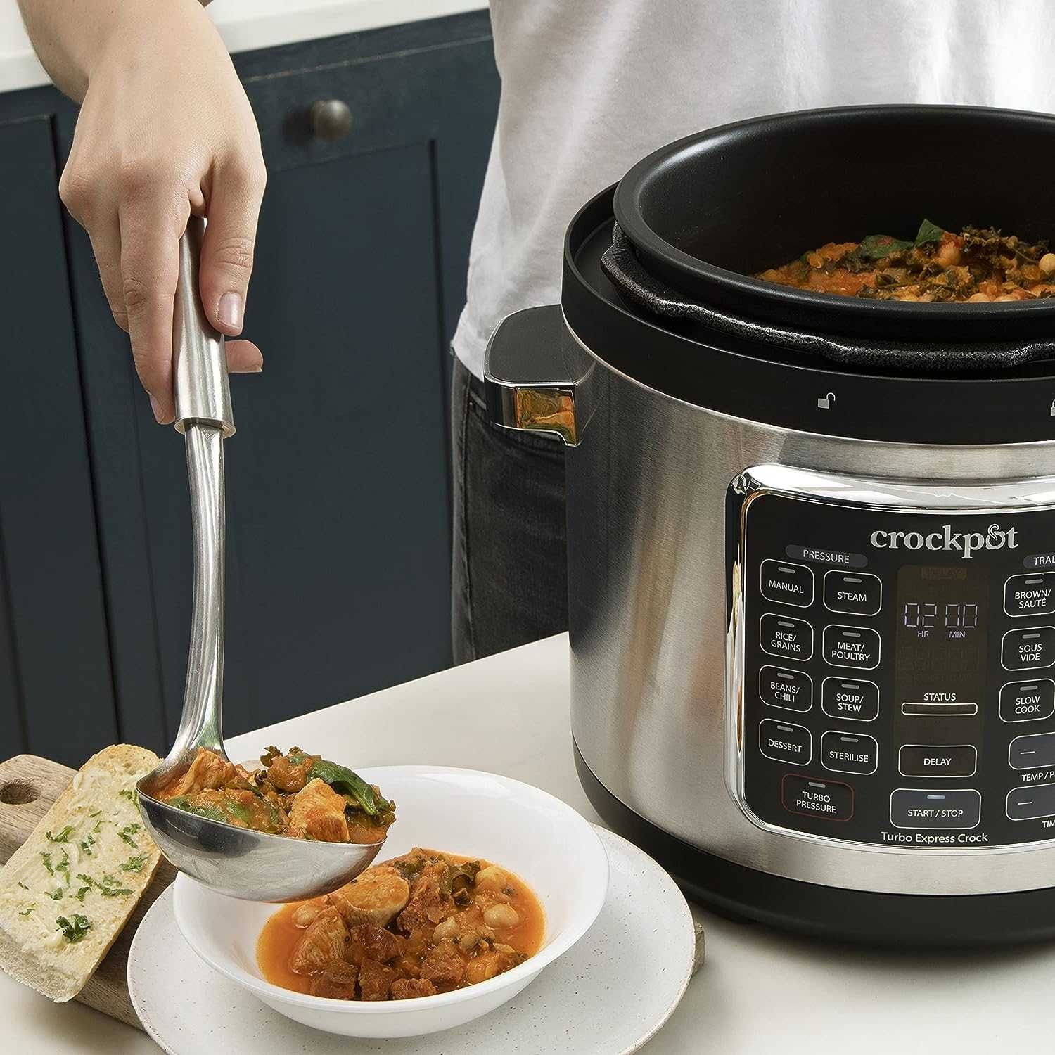 Мултикукър Crock-Pot Turbo Express 14in1 CS062X, 5.6л.