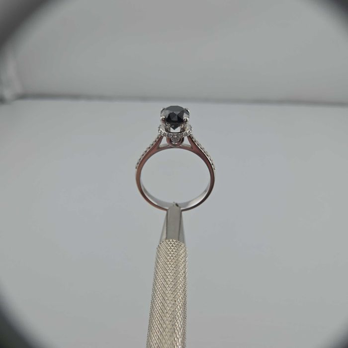 Inel aur 18k cu diamante naturale 1,82 kt