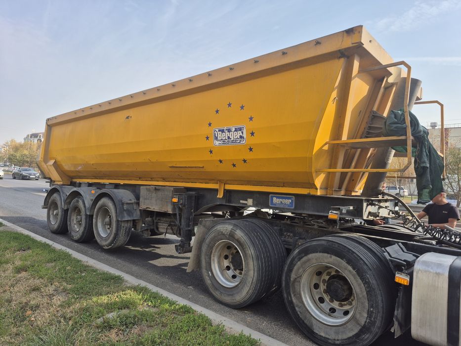 Услуги спецтехники, самосвал, полуприцеп 40т