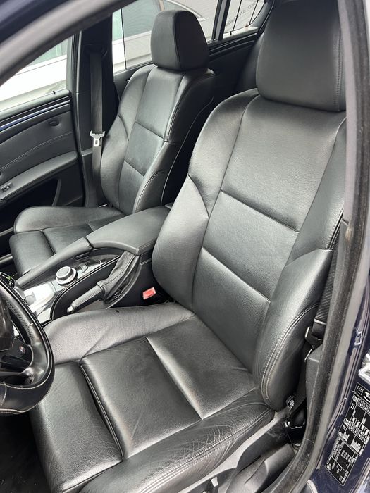 Рекаро черен кожен салон бмв е 60 ТОП СЪСТОЯНИЕ