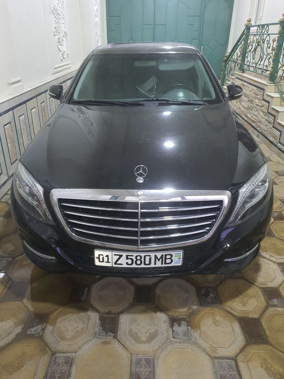 Mersedes benz 222 qilingan