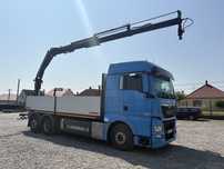 Camion MAN TGX cu macara Palfinger 17001SLD