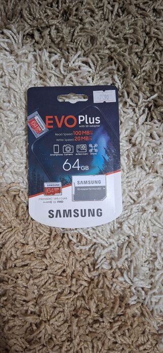 Карта памяти Samsung MB-MC64HA/RU 64Gb