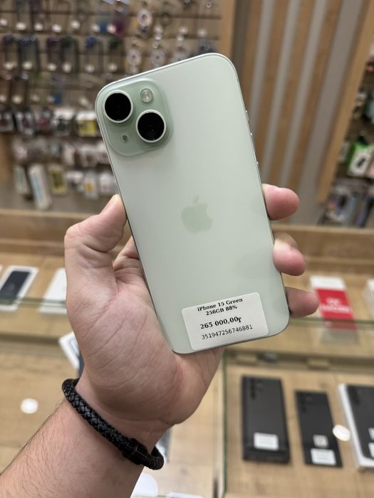 iPhone 15 Green 256GB 88%