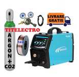 Aparat sudura Novo Mig 180 Jasic + tub 8L PLIN corgon + ceas + sarma
