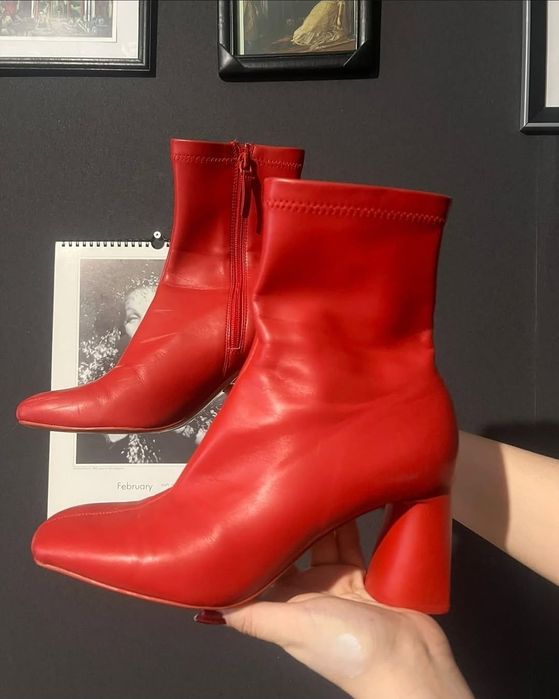 Сапоги ботинки Stradivarius 39/40p