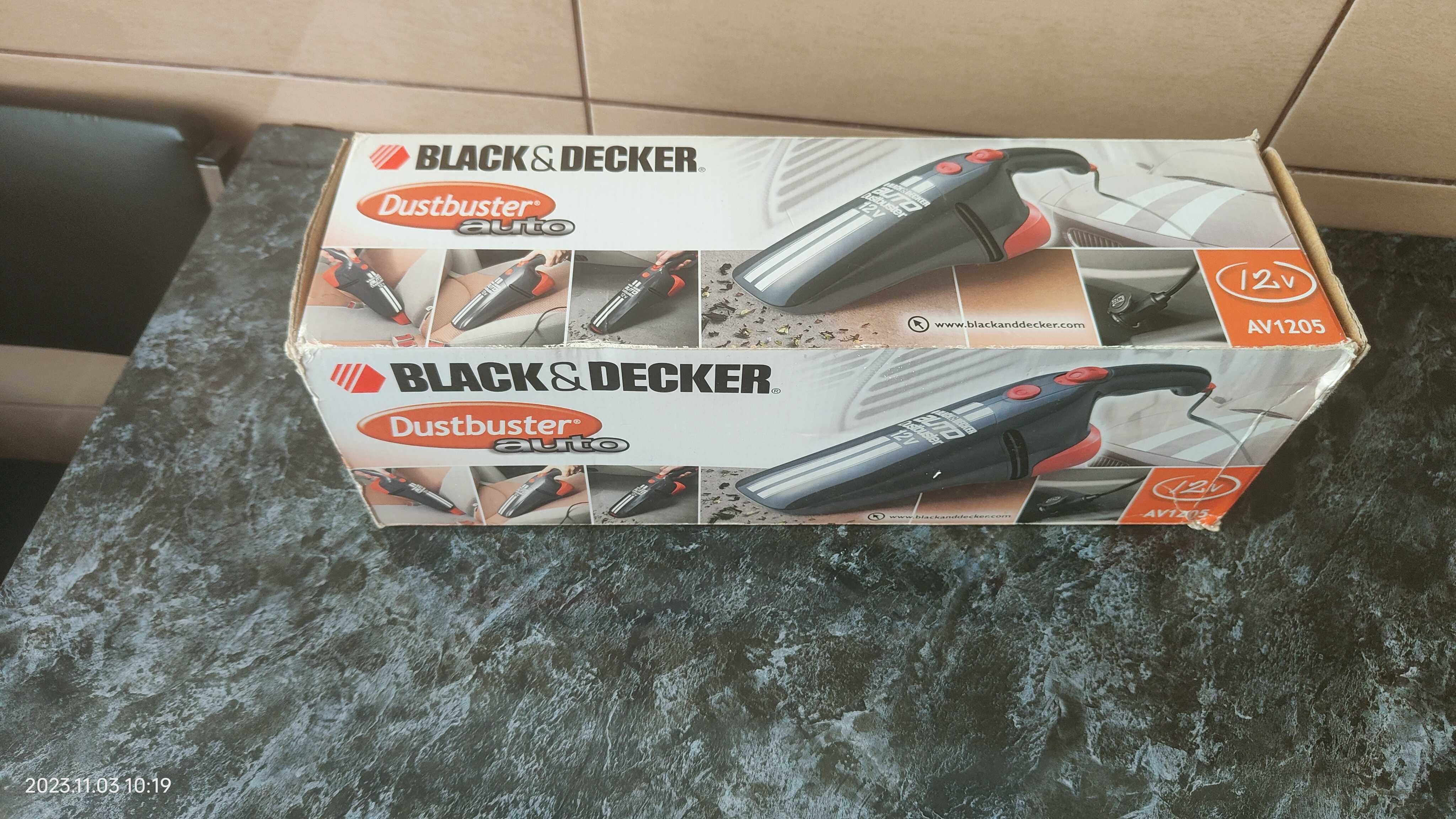 Aspirator Auto Black Decker 12 V