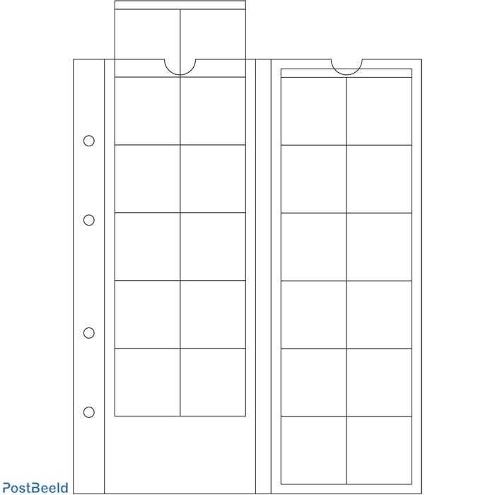 Leuchtturm Optima 34 листи 24 монети до 34 мм /оп.5 бр/