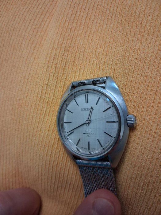 King Seiko KS 45-7010 ръчно навиване 36000 bph 25j Сейко