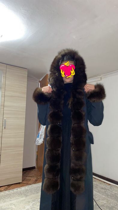 Парка натуралный мех