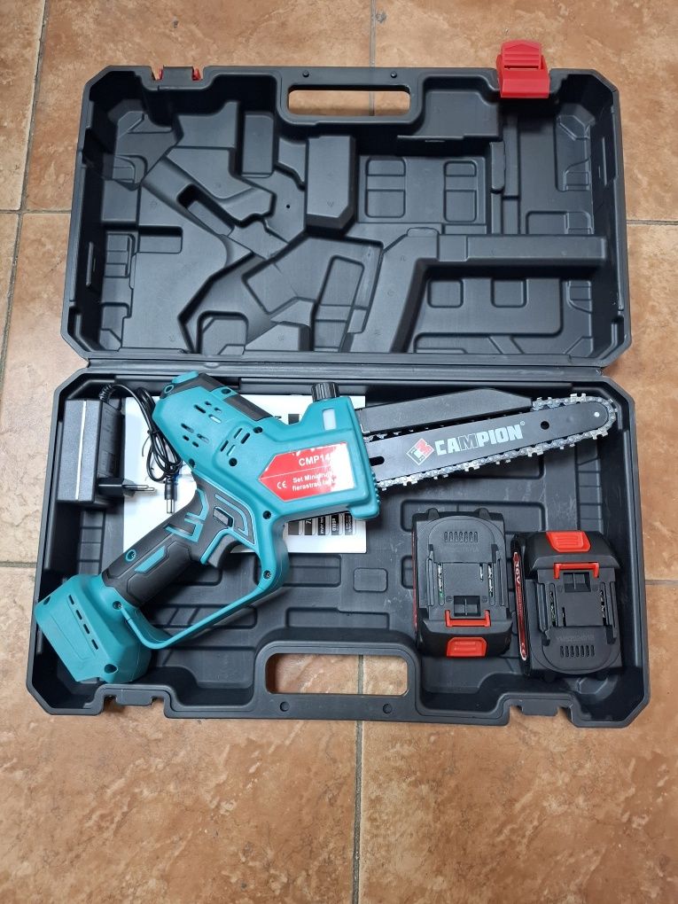 Minidrujba Ferăstrău electric 36V cu lama 20cm 8"" ungere lant automat