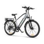 Bicicleta electrica Ulzomo Metro 26 E-bike, 250W, 36V 17Ah, autonomie
