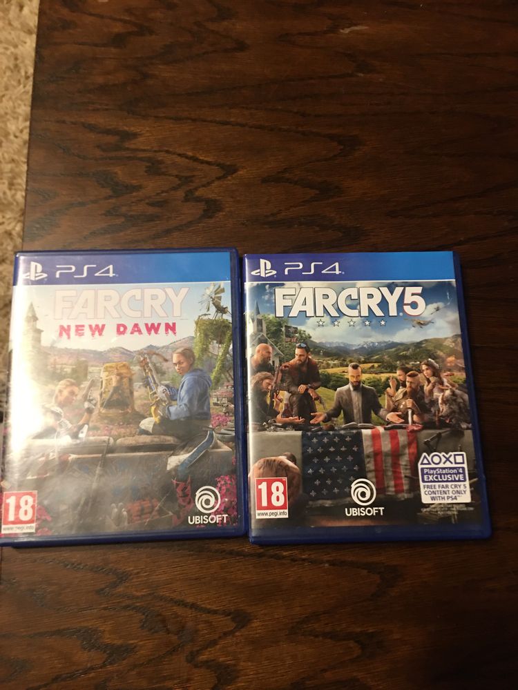 Vand Farcry New Dawn, Fifa 18, Fifa 20,Sniper Elite 3 Ultimate Edition