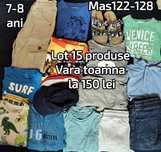 Lot 15 produse băiat marime 7-8 ani sau 122-128+cadou înca 3 produse