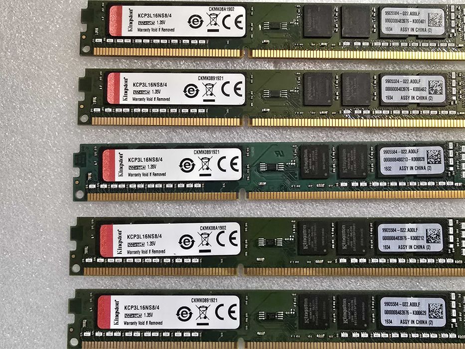 Memorie RAM desktop Kingston 4GB DDR3 1600MHz KCP3L16NS8/4 1.35V