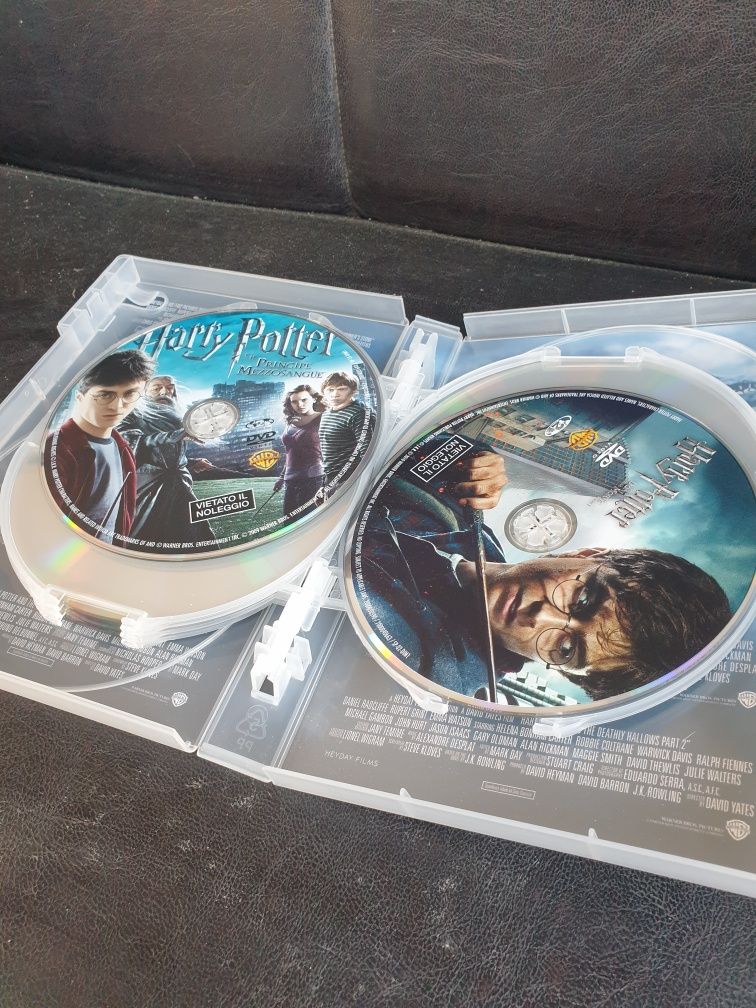 Colecție filme dvd Harry Potter  8 filme engleza și italiana