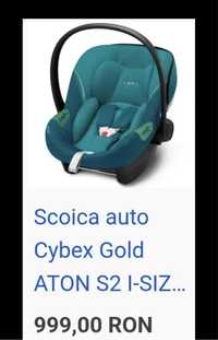 Scoica auto Cybex Gold Aton S2 + Baza Isofix
