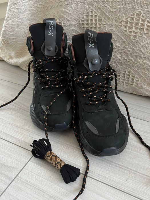 Adidasi PUMA RS-X Mid Black Ice marimea 40.5 [NOI]