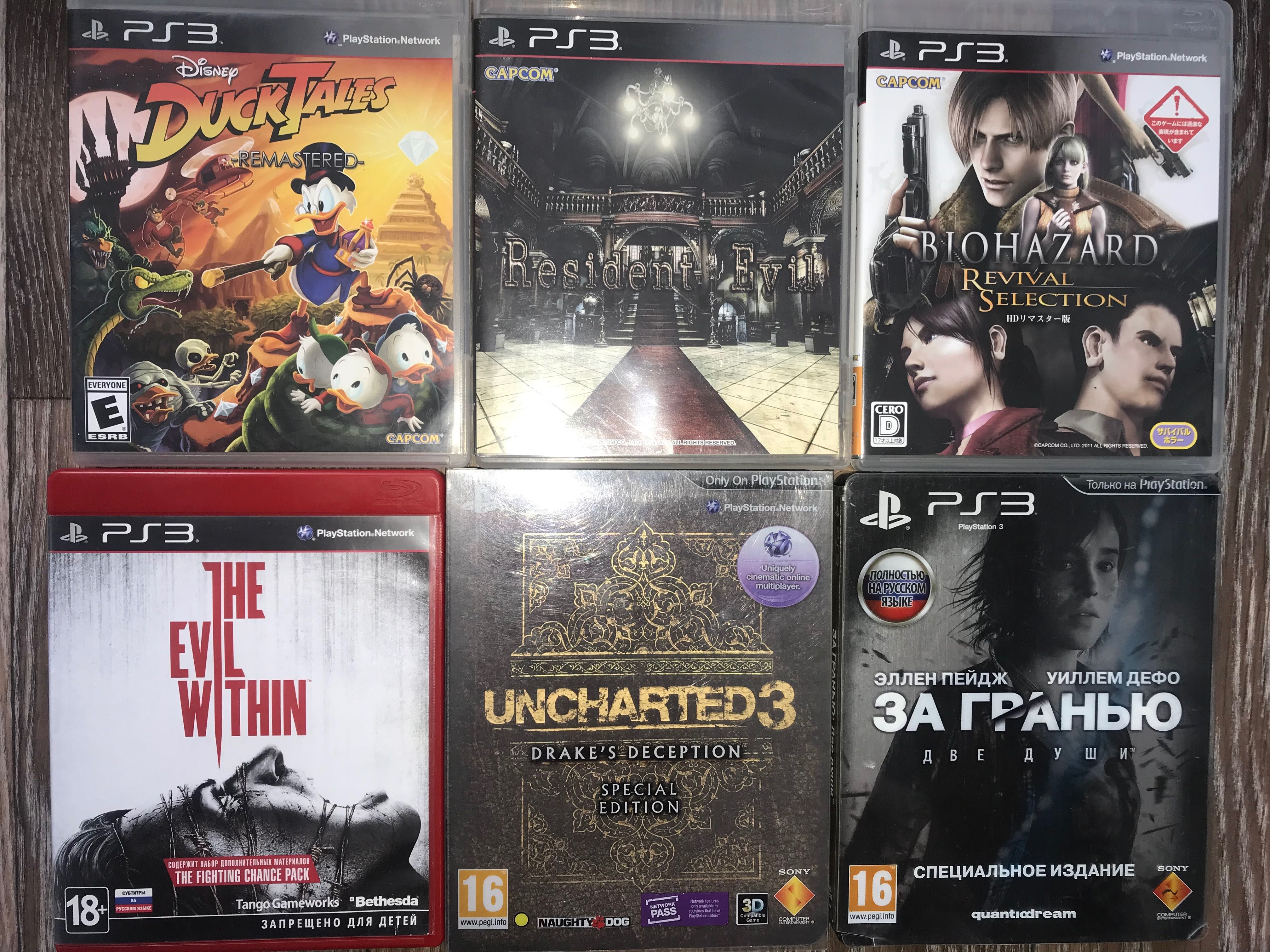 Эксклюзивные Диски PS3
