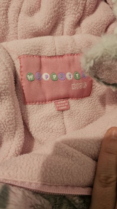 Salopeta foarte calduroasa bebe pufoasa