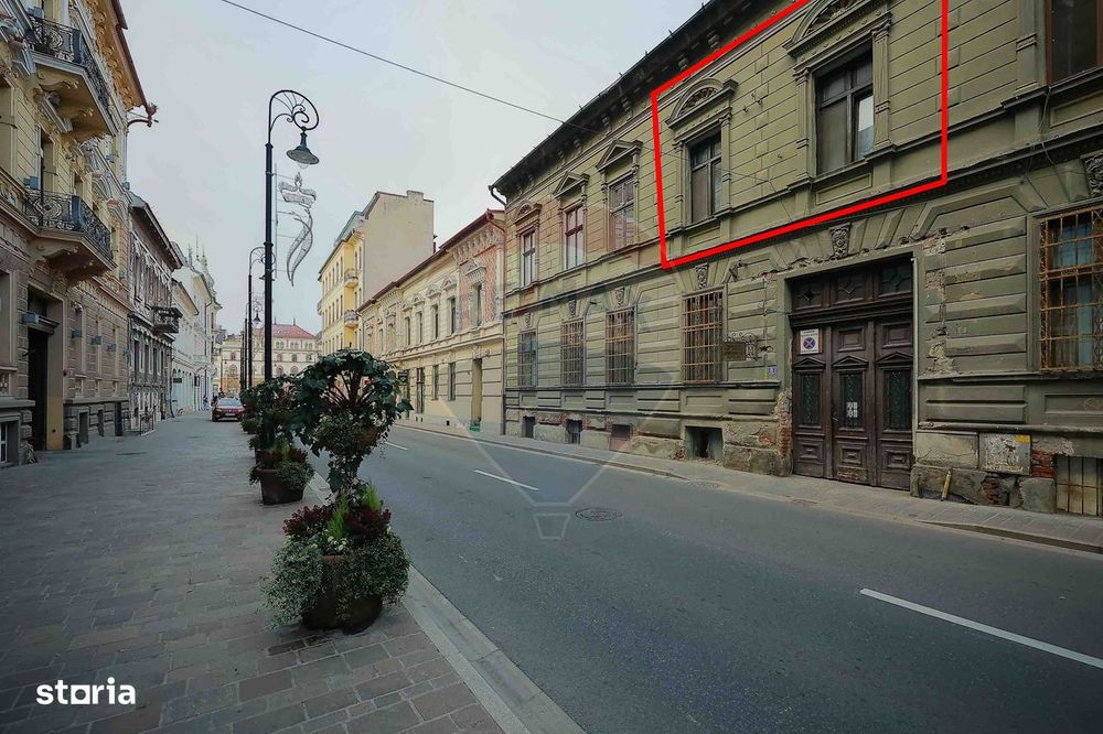 Apartament cu 2 camere de vânzare, clădire istorică, ultracentral