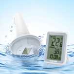 Termometru de piscină fără fir, de piscină plutitor ușor detașabil