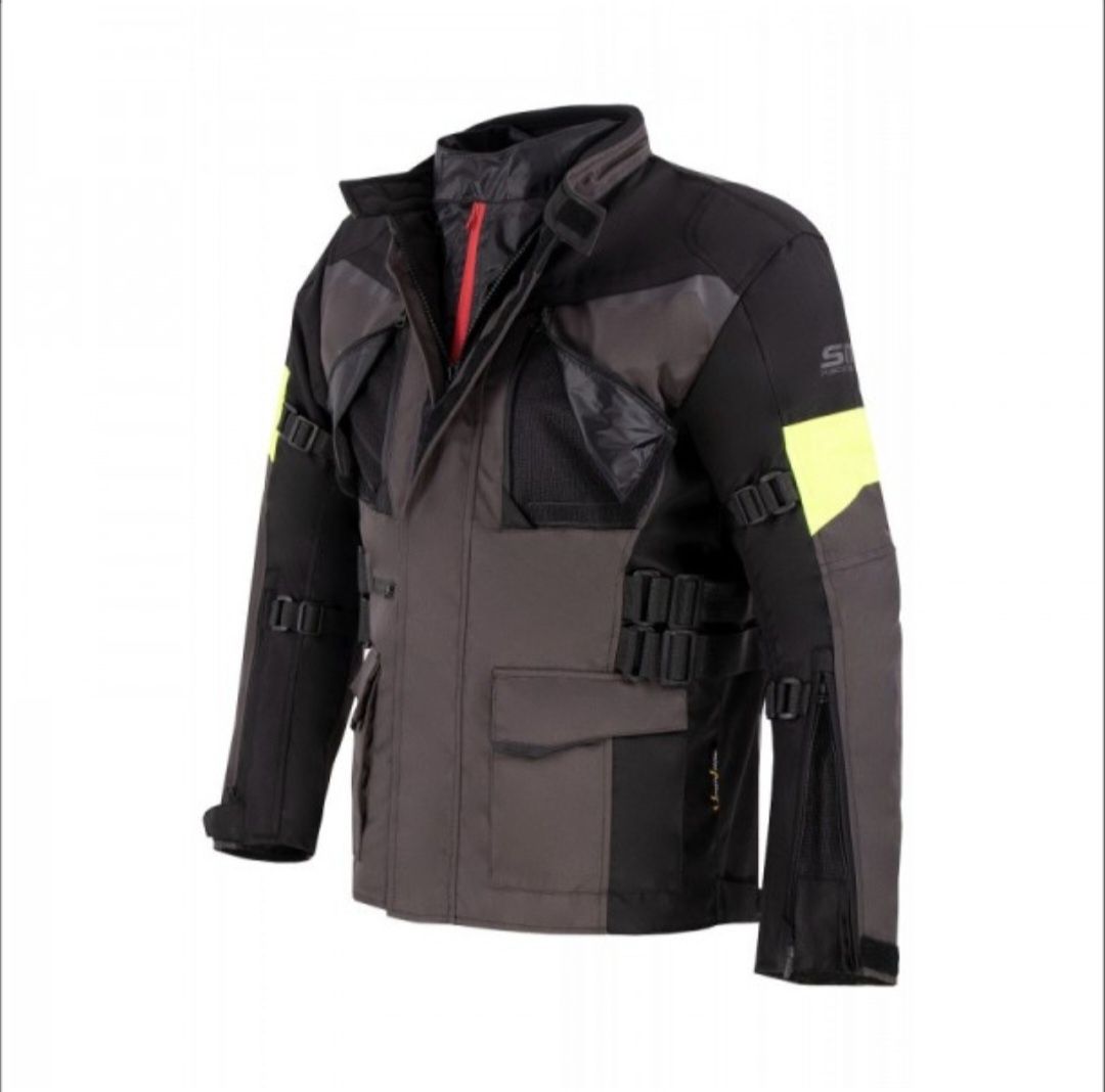 Geaca moto textil SM Highland 2 Gray, marimea M, L, XL, 2XL, 3XL Noua!