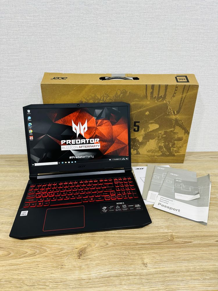 ACER Nitro Core i5+16 ГБ Озу+RTX3050Ti Идеал состояние с Гарантией