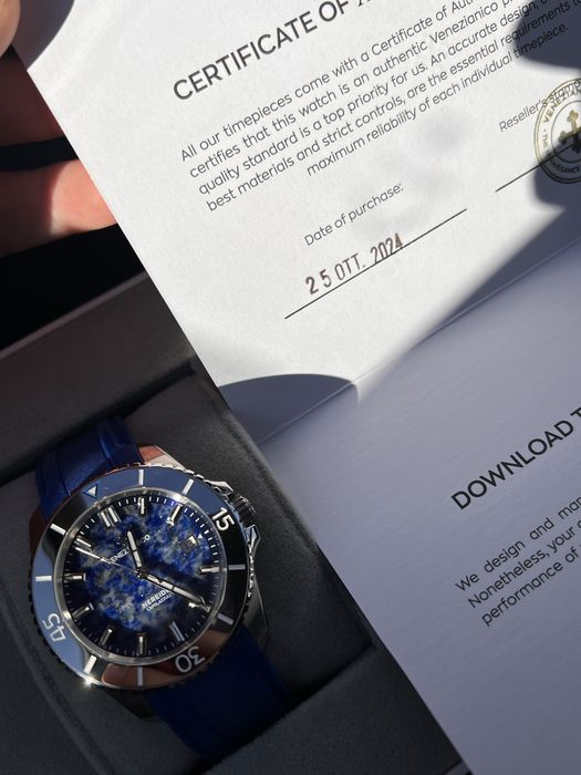 Часовник Venezianico Nereide Lapislazzuli 42mm