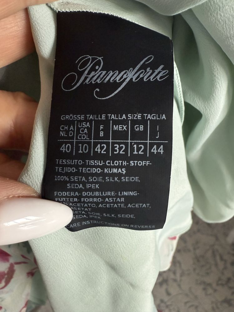 Rochie superba  Max Mara matase naturala 38-40