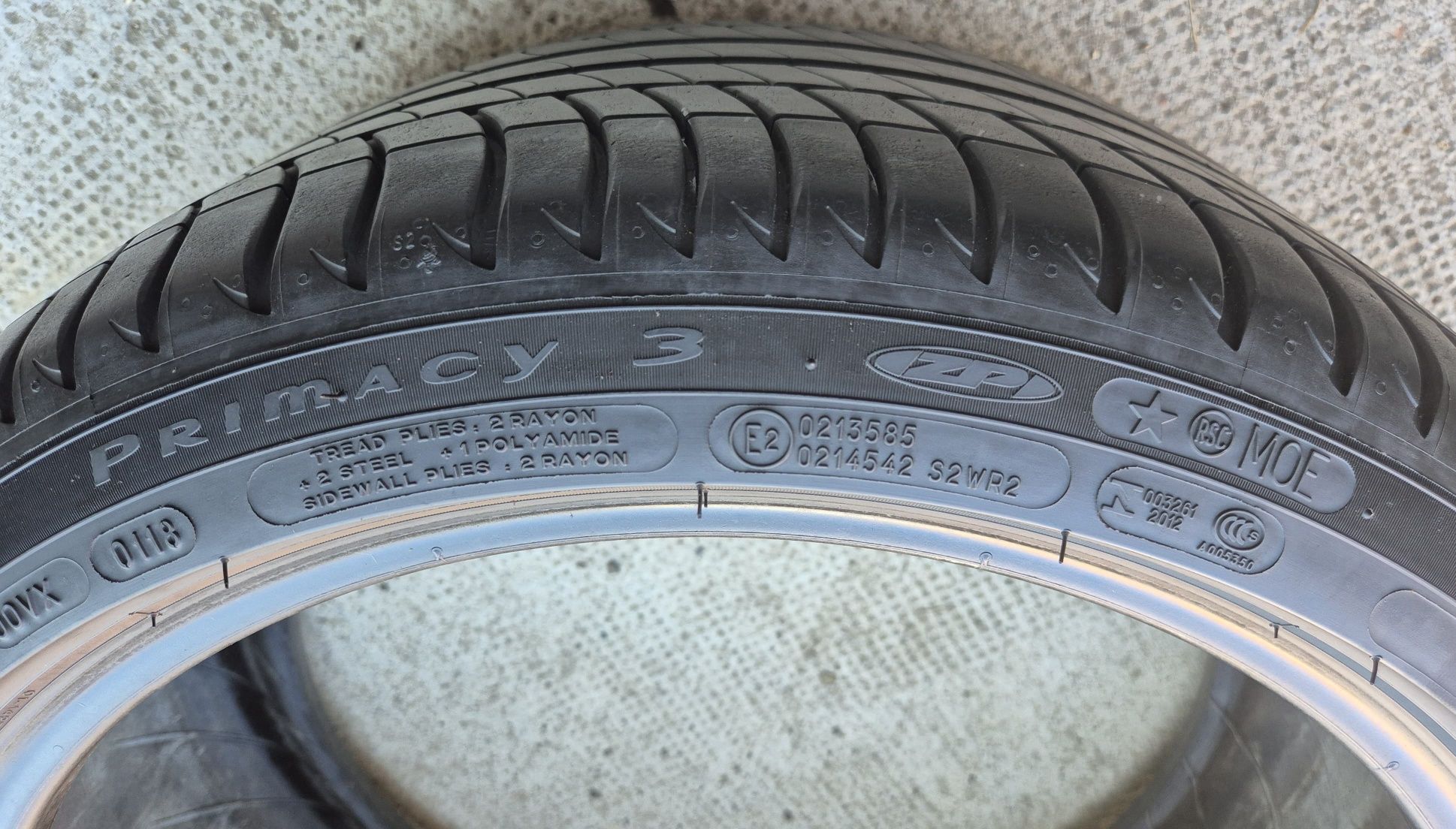 Set 2buc 275/35 R19 100Y XL Michelin Primacy³ ZP *BMW RSC MOE RFT vară