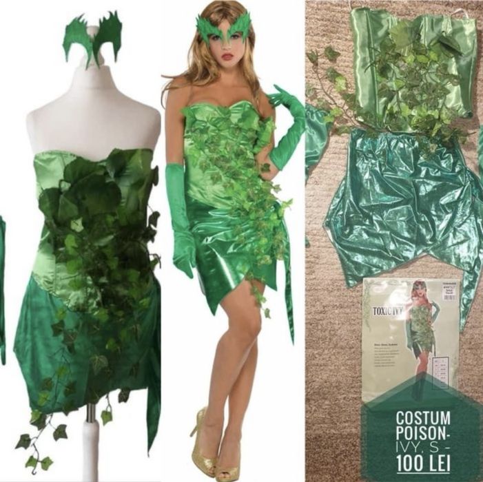 Costum Halloween, carnaval Poison Ivy