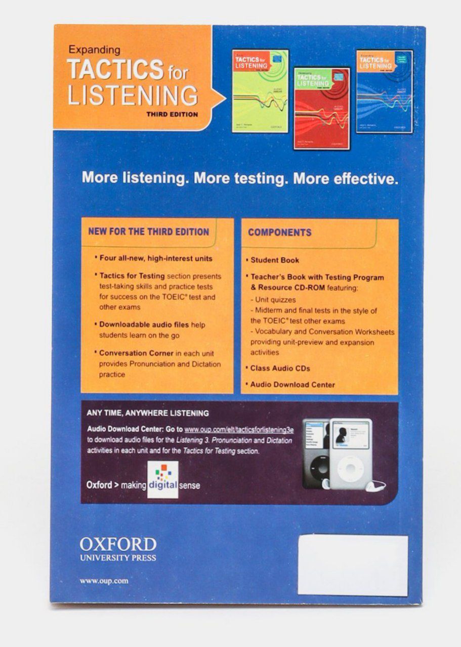 Basic Tactics for Listening китоблари
Книга которого