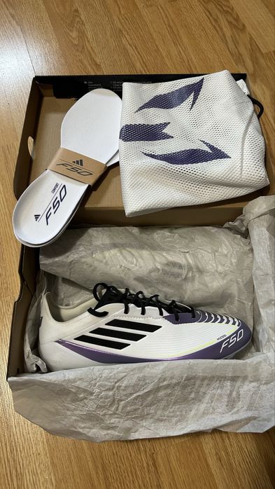 Ghete fotbal Adidas F50 Messi Elite FG, 42 (26,5 cm)