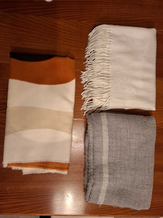 3 големи зимни шала Зара