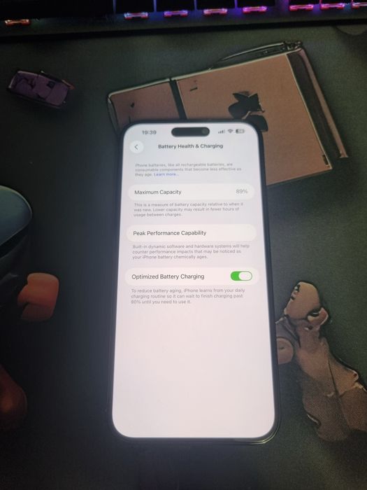 Iphone 14 PRO MAX 89 % baterie