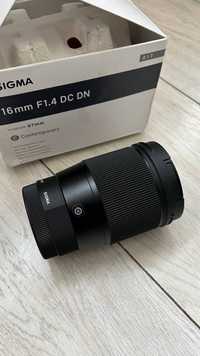 Sigma 16mm f/1.4 DC DN sony e