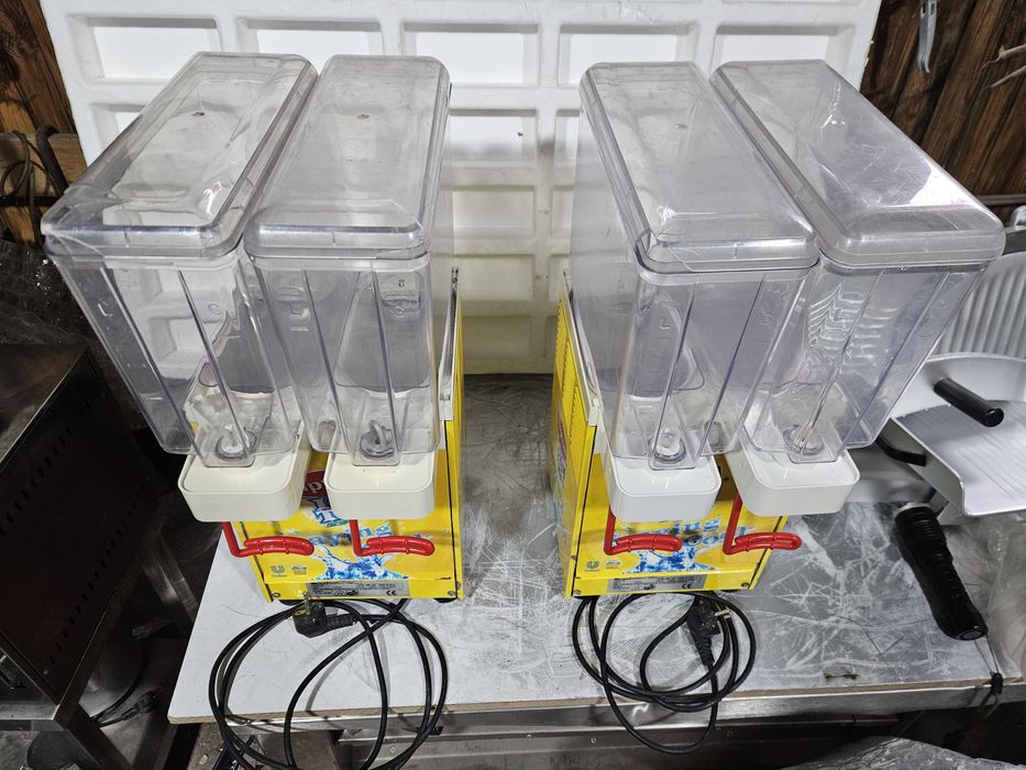 Сок и Айрян машина 2х8 литра Италиянска 2бр.