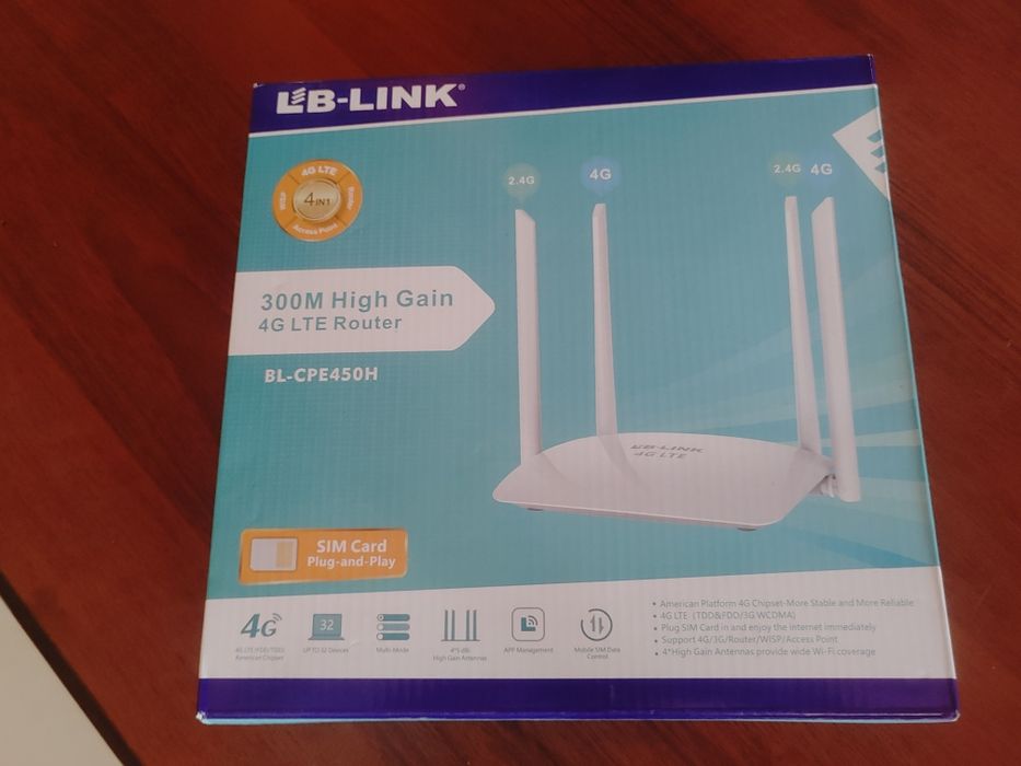 Wi-fi rotir simkartali