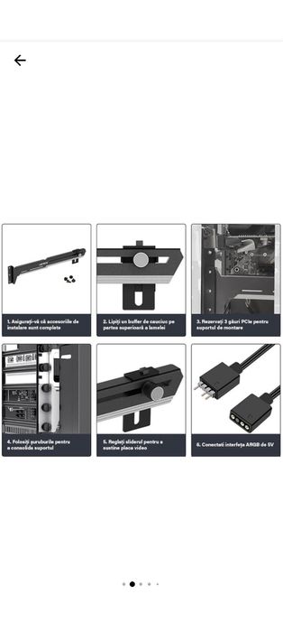 Suport placa video argb