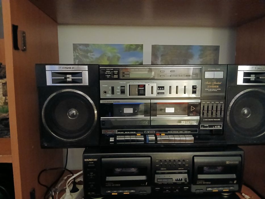 Radiocasetofon   Fisher