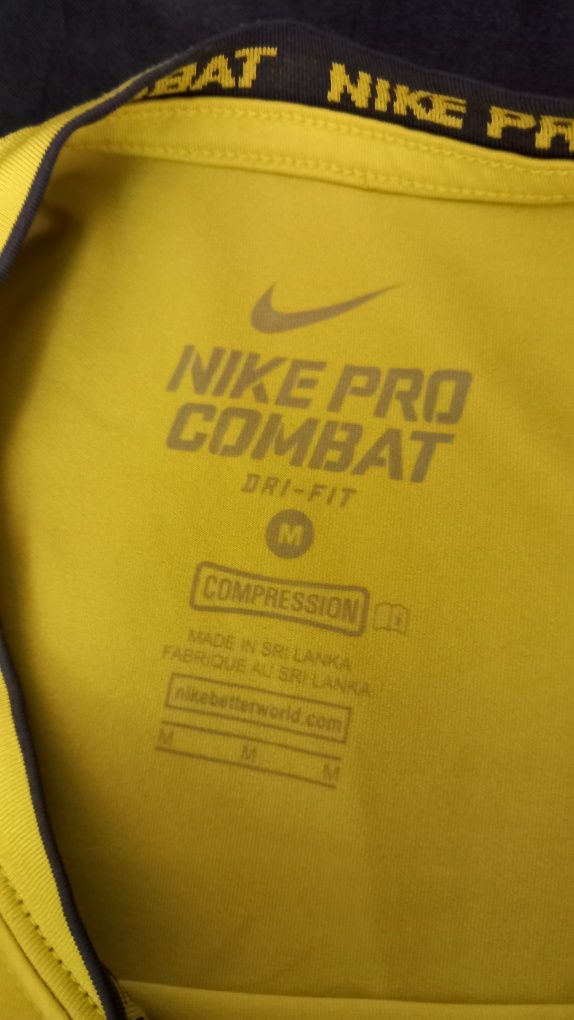 Nike Pro Combat къси и дълги клинове и тениска М/L