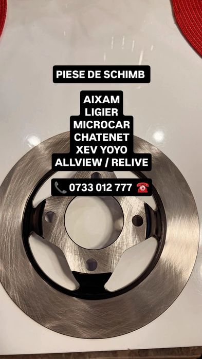 Piese de schimb Aixam Ligier Microcar Chatenet Xev Yoyo Allview Relive
