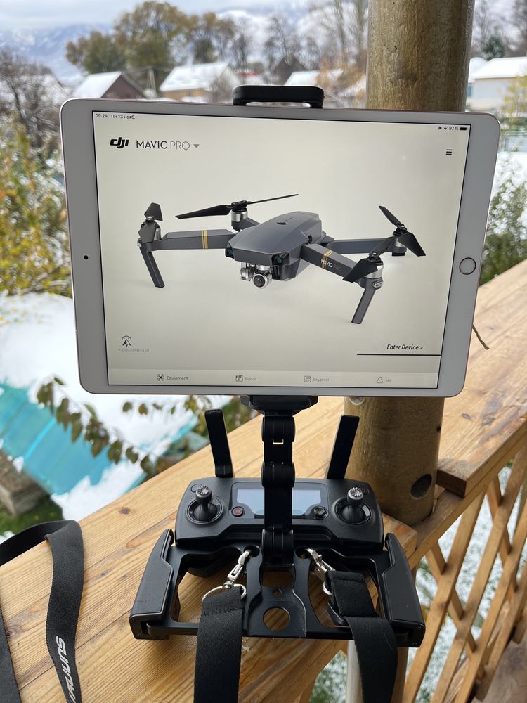 Держатель смартфона\планшета DJI Mavic лёгкий, прочный, дюраль20000тг