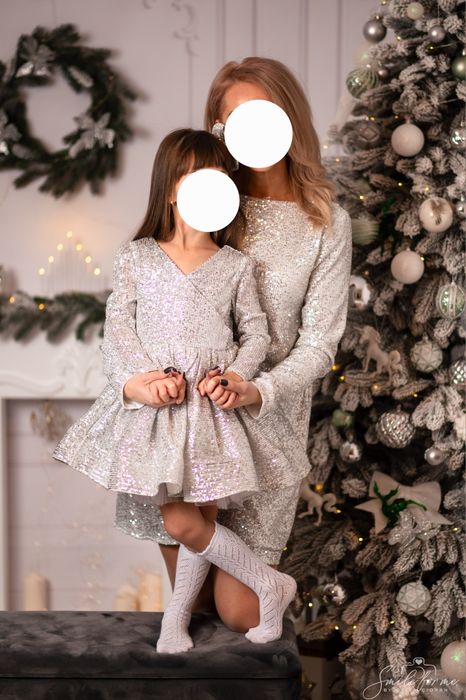 Rochie elegantă fetite 5-6 ani